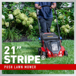 Toro 60V MAX* 21 in. (53cm) Stripe® Self-Propel Lawn Mower - 5.0Ah Battery Included(21620)